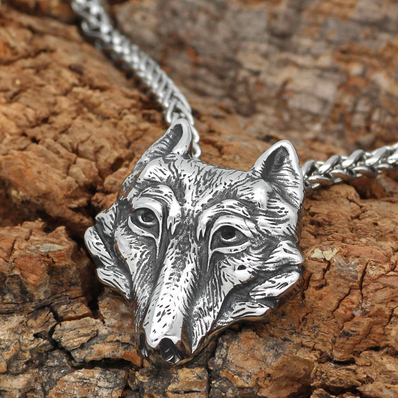 Viking Celtic Wolf Necklace