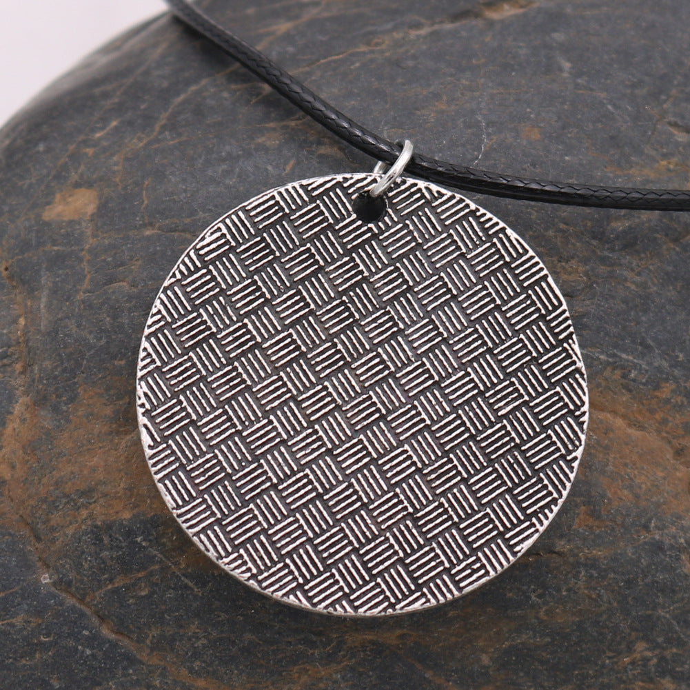 Viking Ogma Medallion Men's Casual Necklace