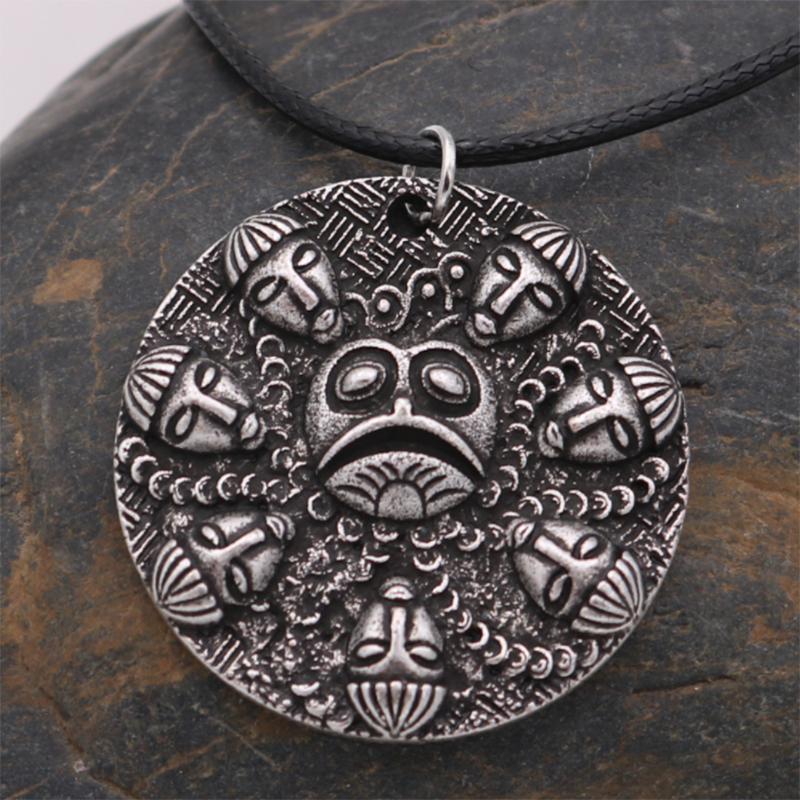 Viking Ogma Medallion Men's Casual Necklace