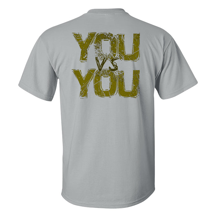 You Vs You Printed Men's T-shirt