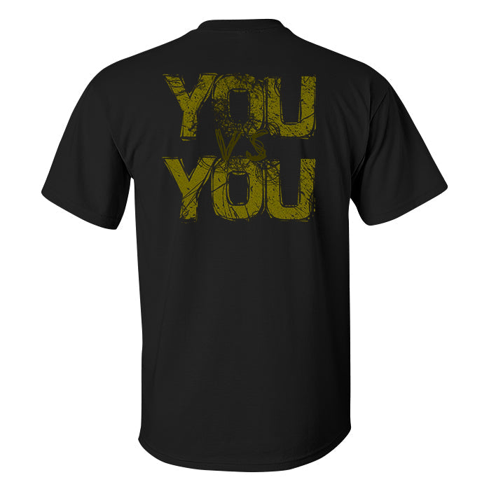 You Vs You Printed Men's T-shirt