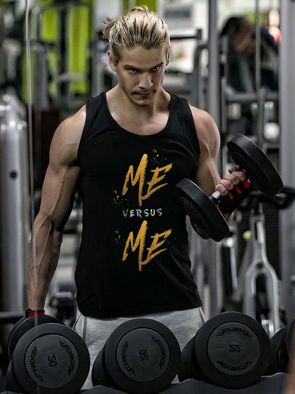 Me Versus Me Printed Men's Vest