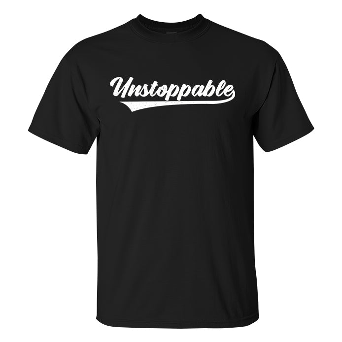 Unstoppable Printed Men's T-shirt