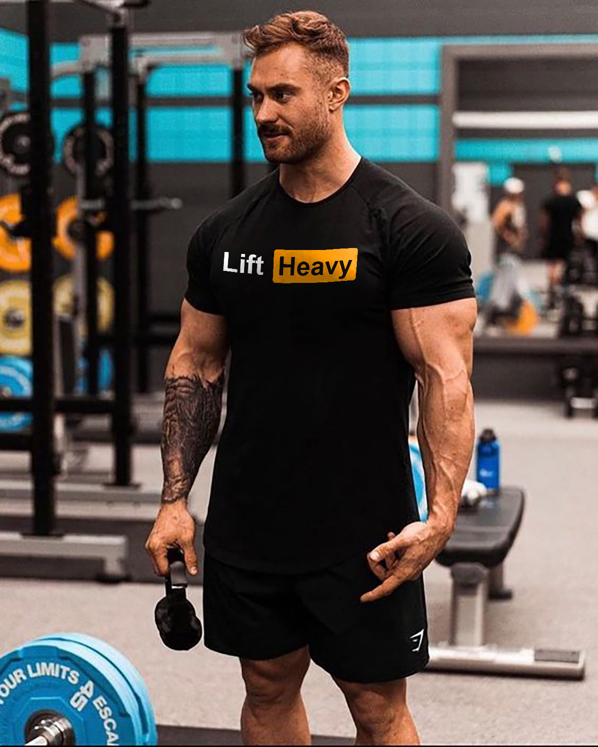 Lift Heavy Printed Men's T-shirt