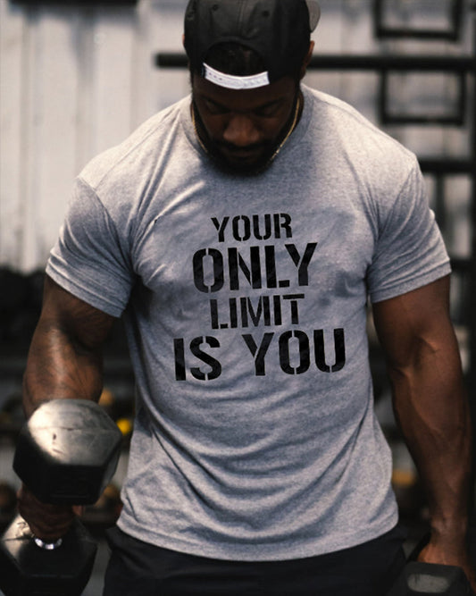 Your Only Limit Is You Print Men's T-shirt