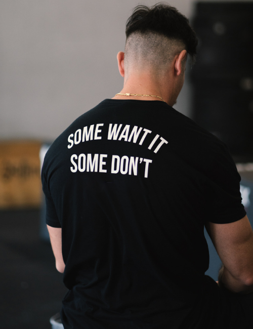 Some Want It Some Don't Print Men's T-shirt