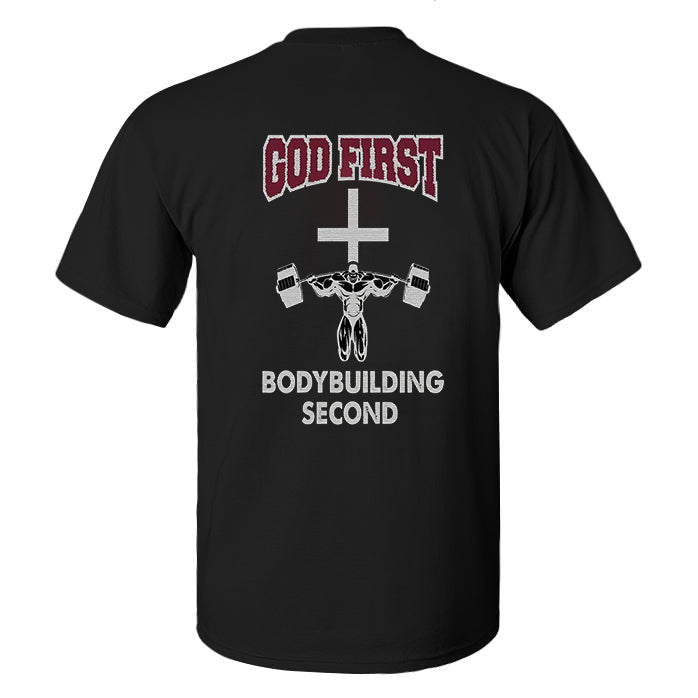 God First Printed Men's T-shirt