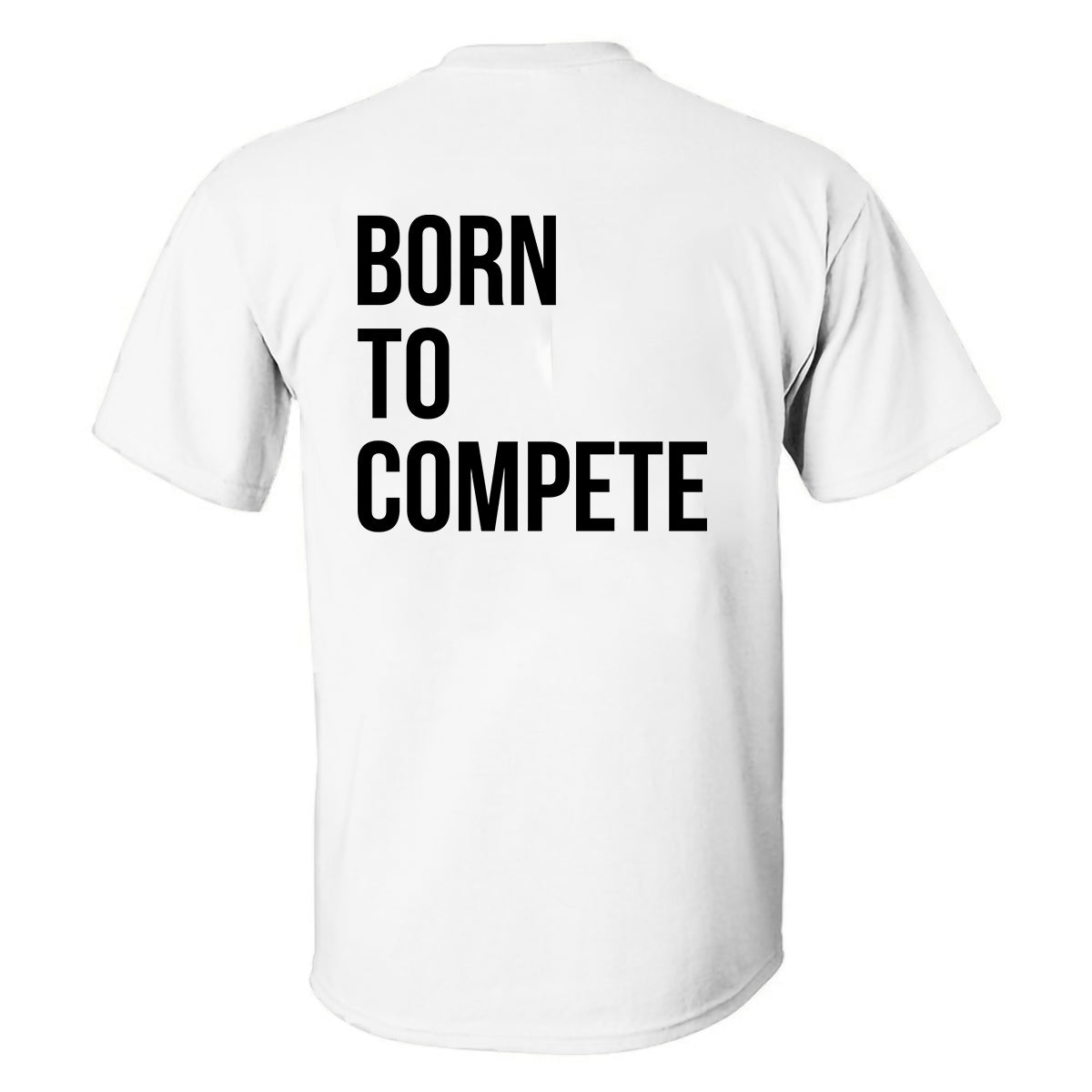 Born To Compete Printed Men's T-shirt