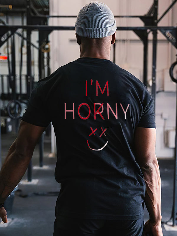 I'm Horny Printed Men's T-shirt