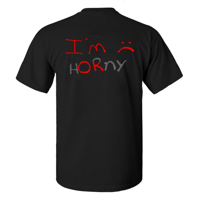 I'm Horny Printed Men's T-shirt