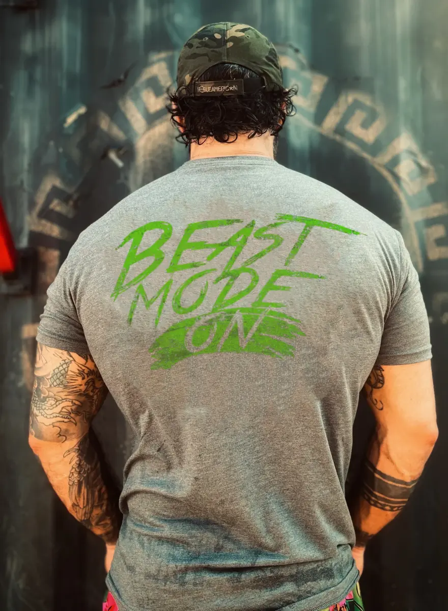 Beast mode on Print Men's T-shirt