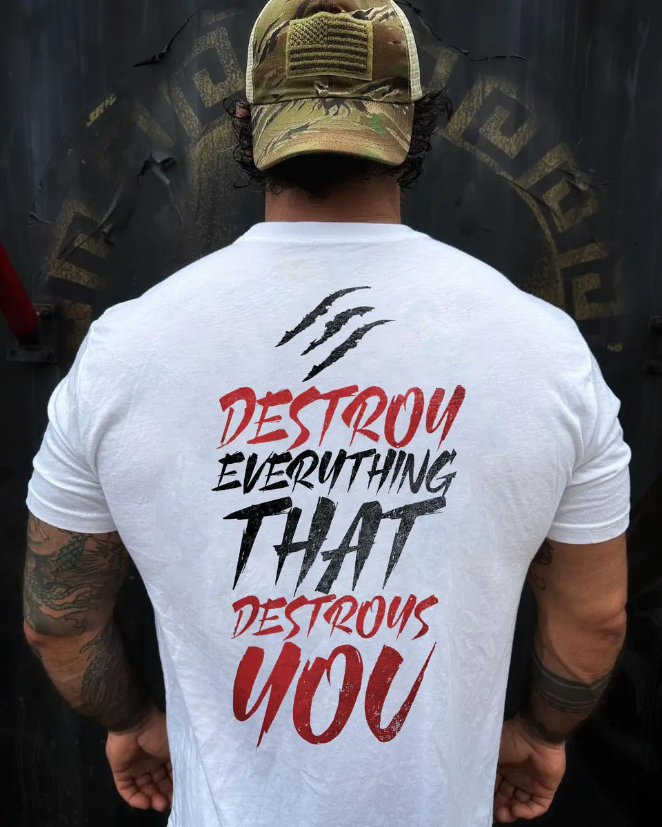 Destroy everything that destroy you Print Men's T-shirt