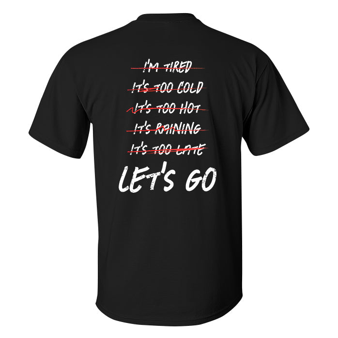 Let's Go Printed Men's T-shirt