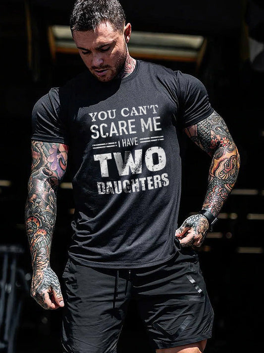 You Can't Scare Me Printed Men's T-shirt