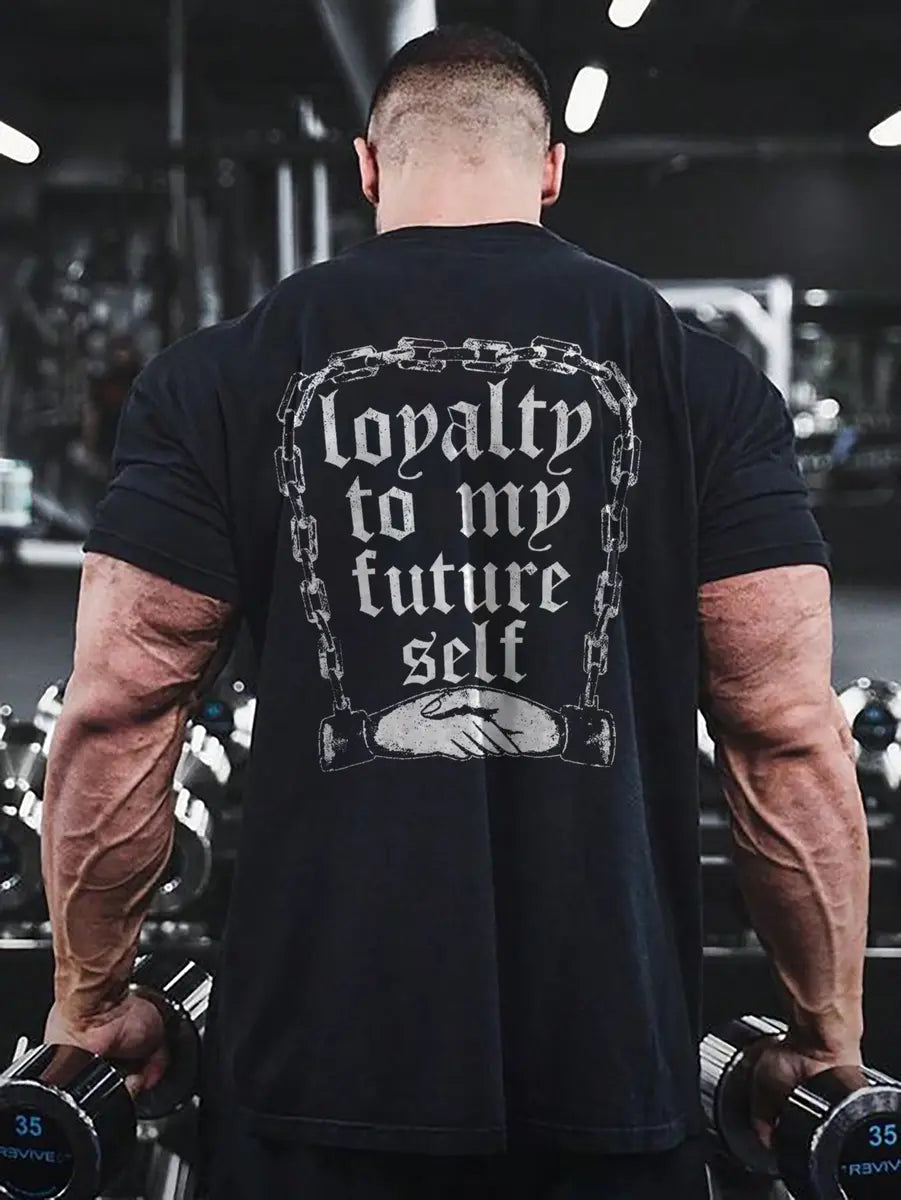 Lopaltp to my future self   Print Men's T-shirt