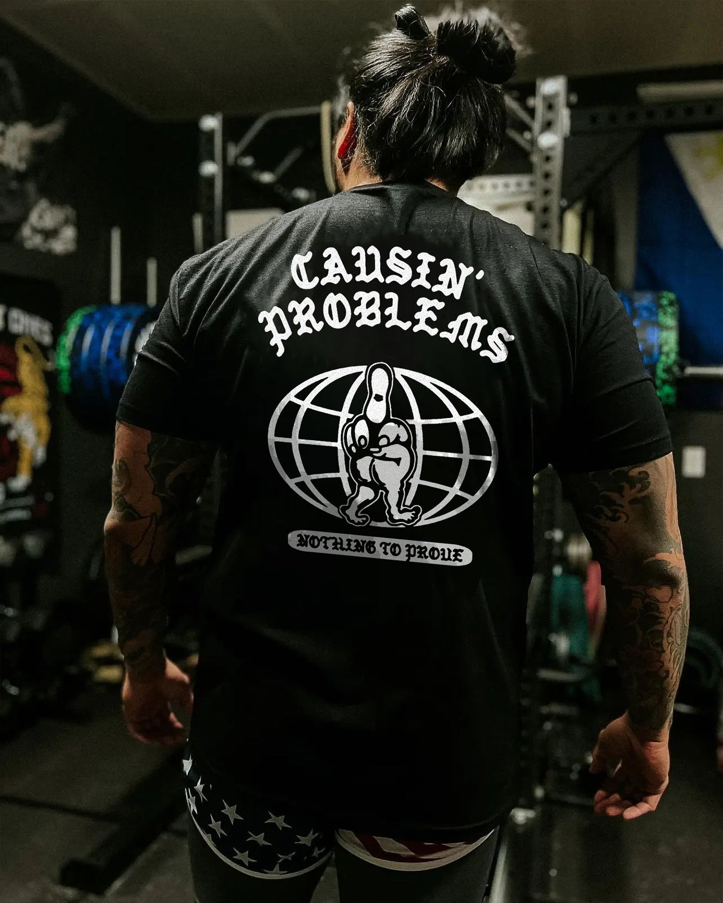 Causin' Problems Nothing To Prove Printed Men's T-shirt