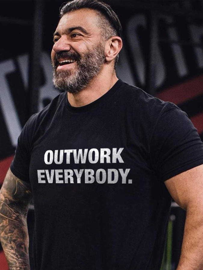 Outwork Everybody Printed Men's T-shirt