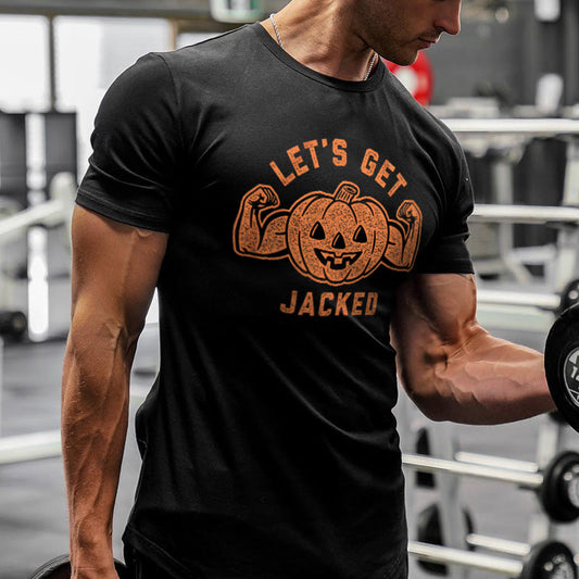 Let's Get Jacked Printed Men's T-shirt