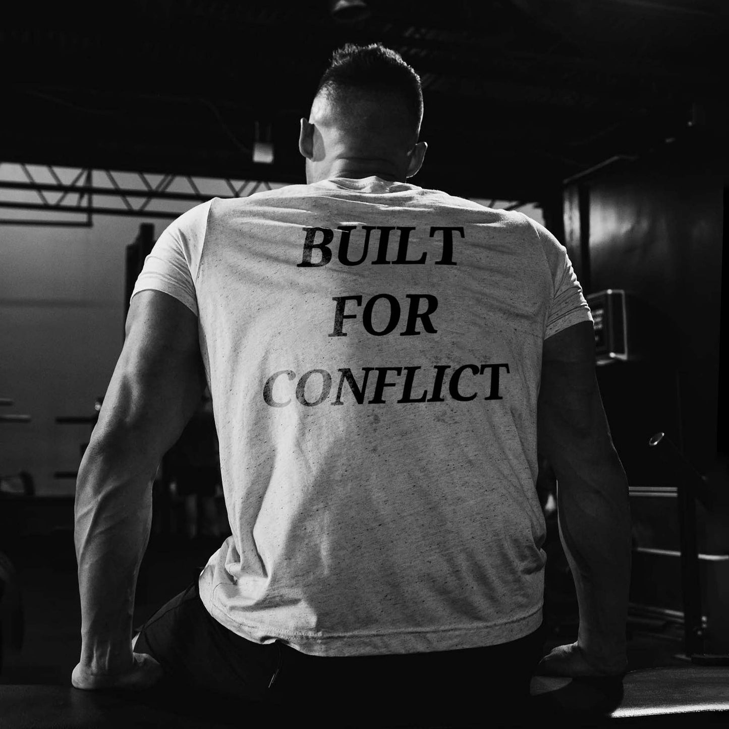 Built For Conflict Printed Men's T-shirt