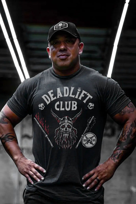 Deadlift Club Printed Men's T-shirt