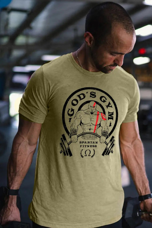 God's Gym Printed Men's T-shirt