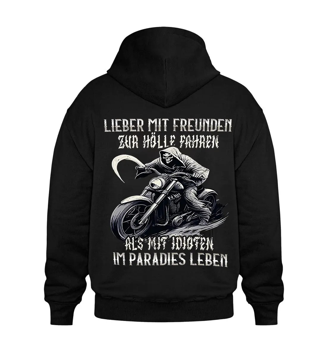 Viking Biker Sind Wie Guter Printed Men's Hoodie