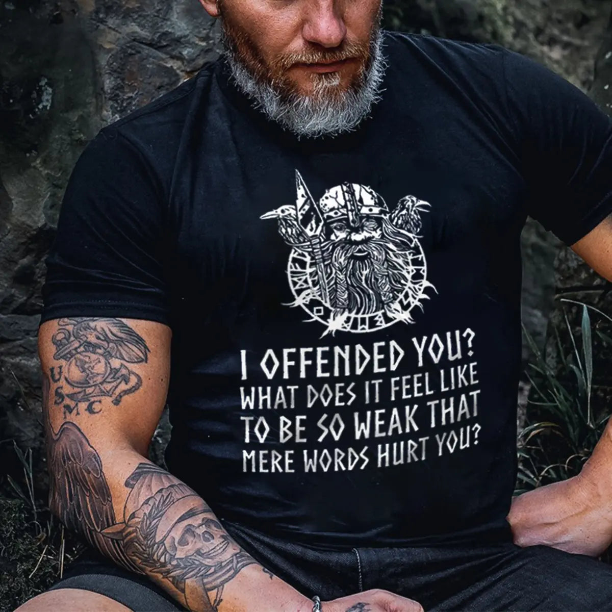 I Offended You? Printed Men's T-shirt