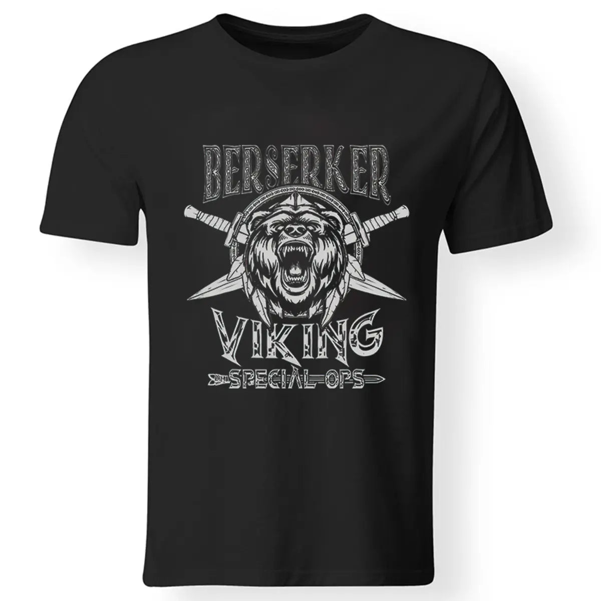 Viking Berserker Printed Men's T-shirt