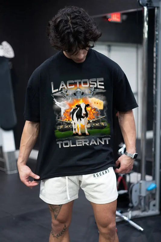 Lactose Tolerant Printed Men's T-shirt