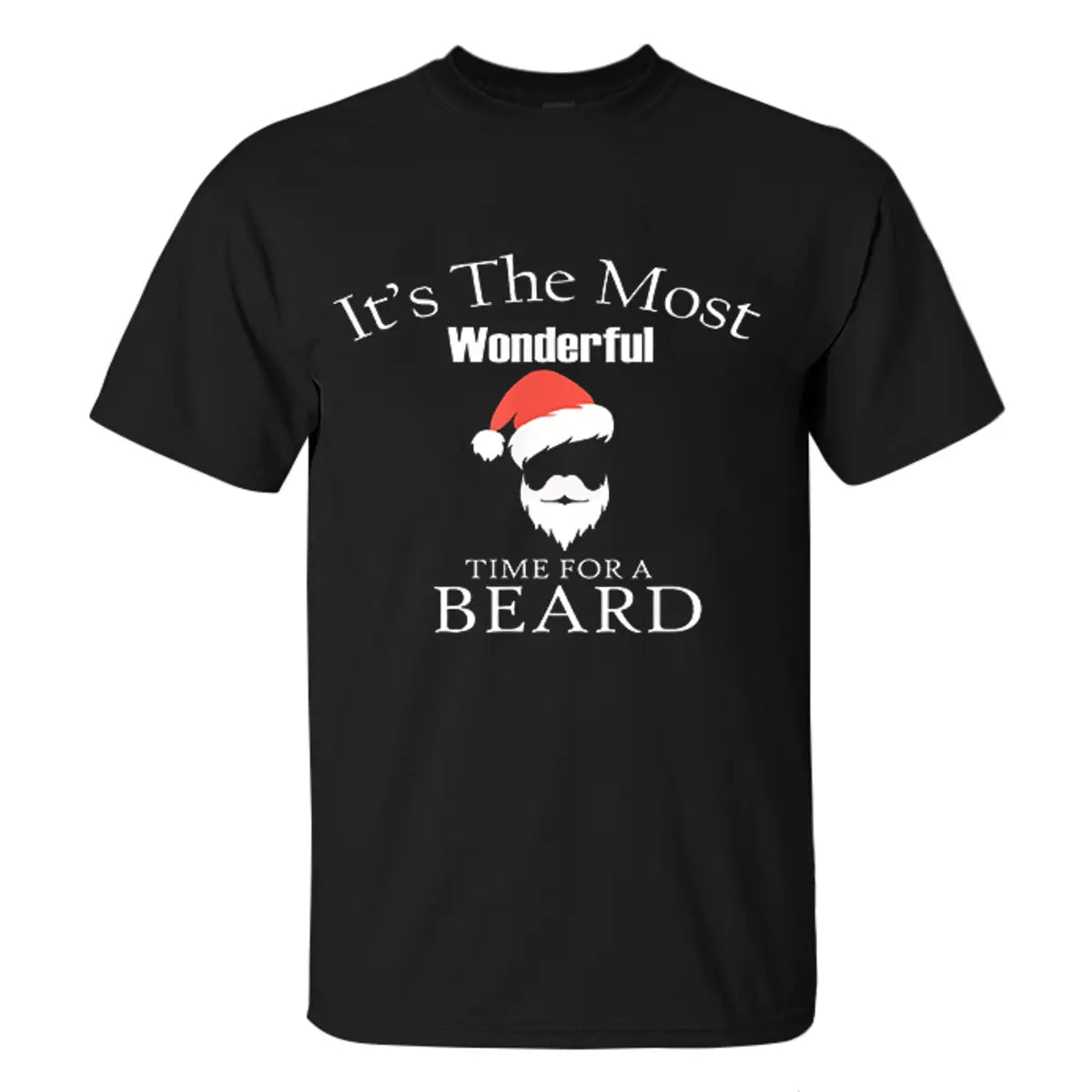 Viking It's The Most Wonderful Time For A Beard Printed Men's T-shirt