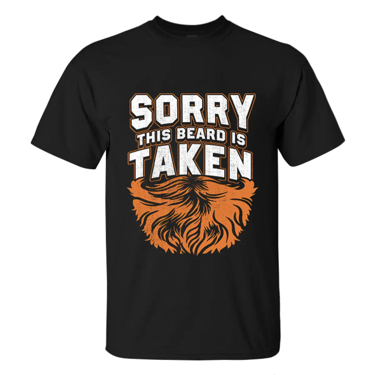 Viking Sorry This Beard Is Taken Printed Men's T-shirt