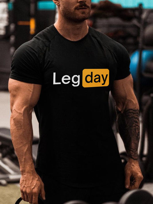 Leg day  Printed Men's T-Shirt