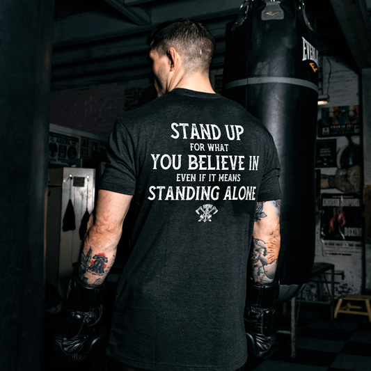 Stand Up For What Printed Men's T-shirt